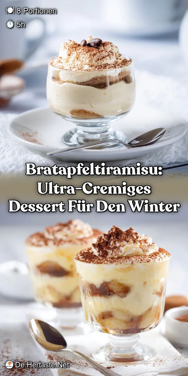BratapfelTiramisu: Ultra-cremiges Dessert f&uuml;r den Winter