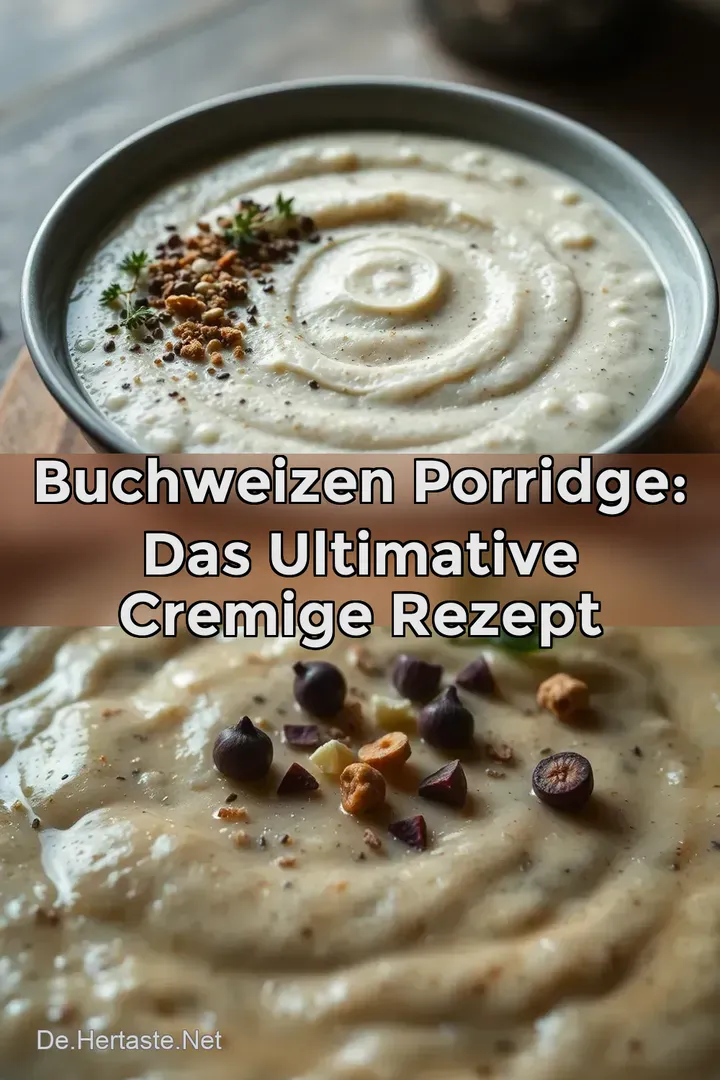 Buchweizen Porridge: Das Ultimative Cremige Rezept