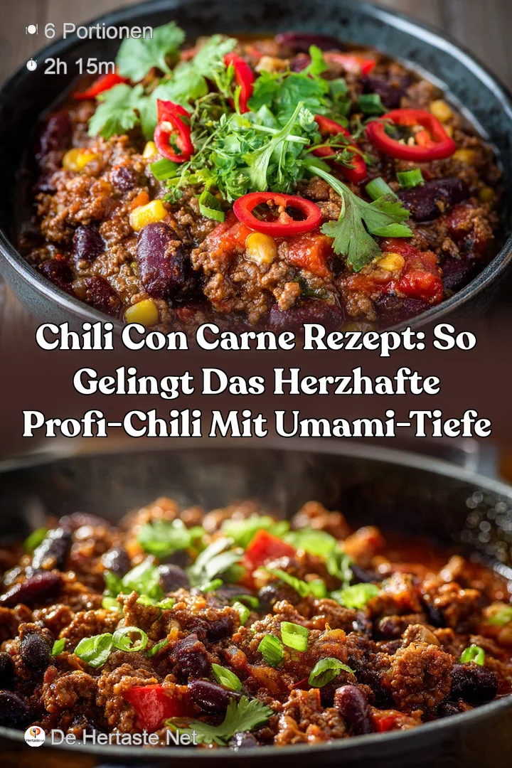 Chili con Carne Rezept: So gelingt das herzhafte Profi-Chili mit Umami-Tiefe