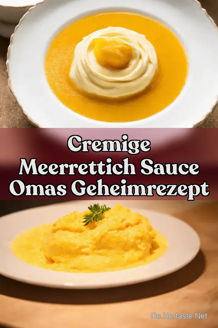 Cremige Meerrettich Sauce Omas Geheimrezept