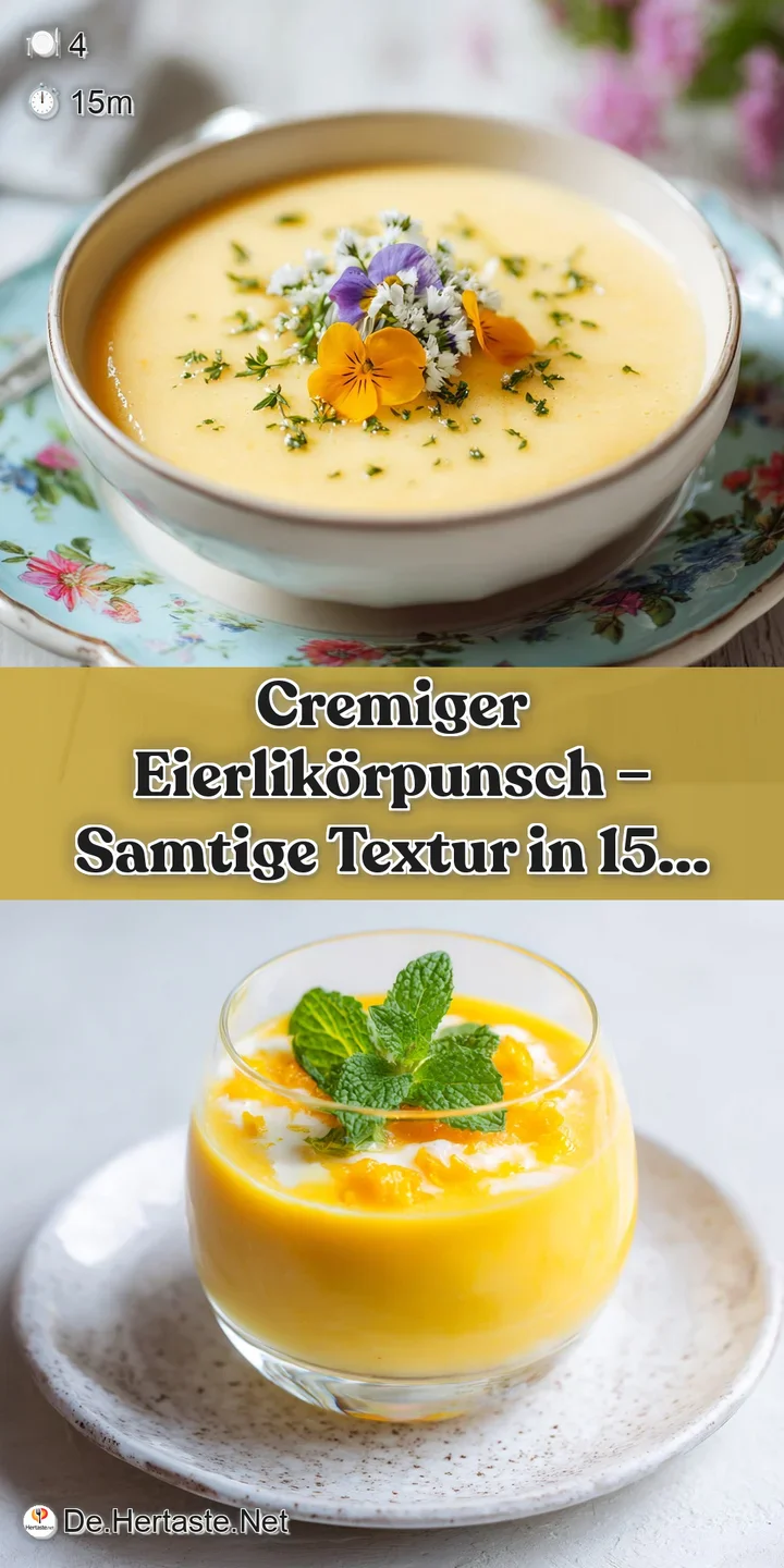 Close-up of rich, creamy eggnog punch. Grated nutmeg and a dusting of cocoa powder create a delightful holiday aroma.