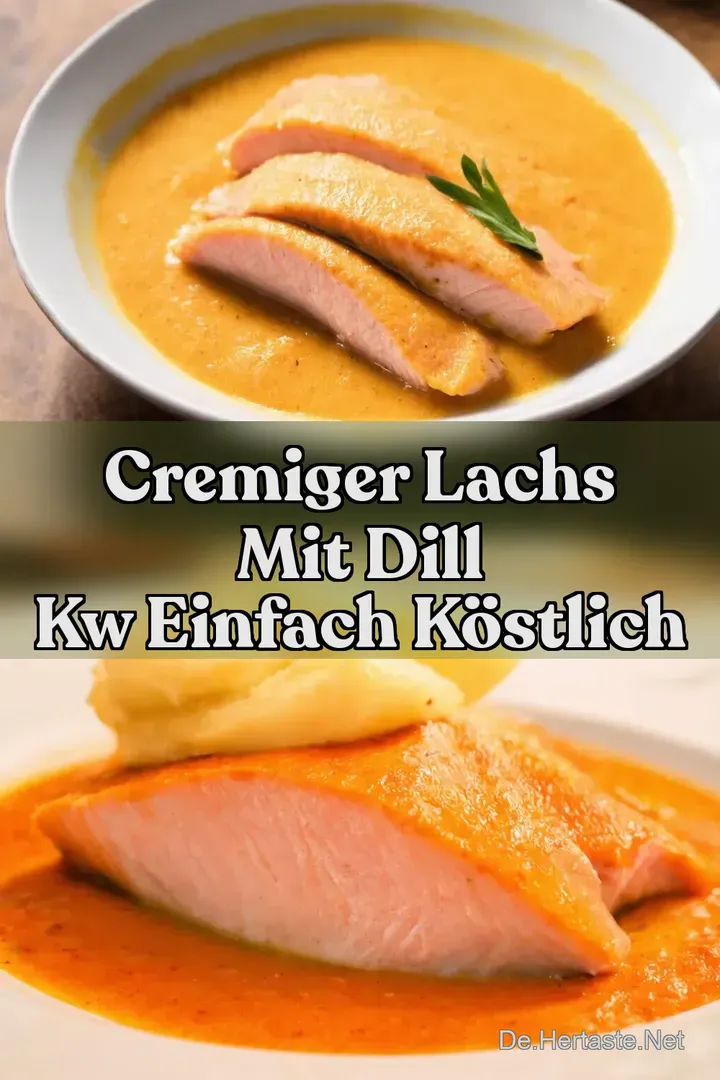 Cremiger Lachs mit Dill kw Einfach K&ouml;stlich