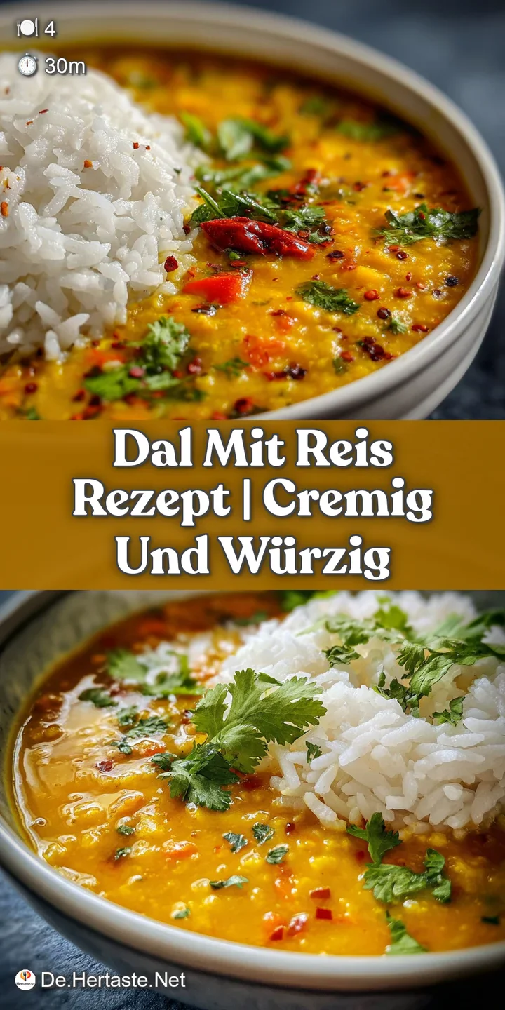 Close-up: glossy, thick lentil dal with visible spices and a swirl of cream. Warm and inviting texture.