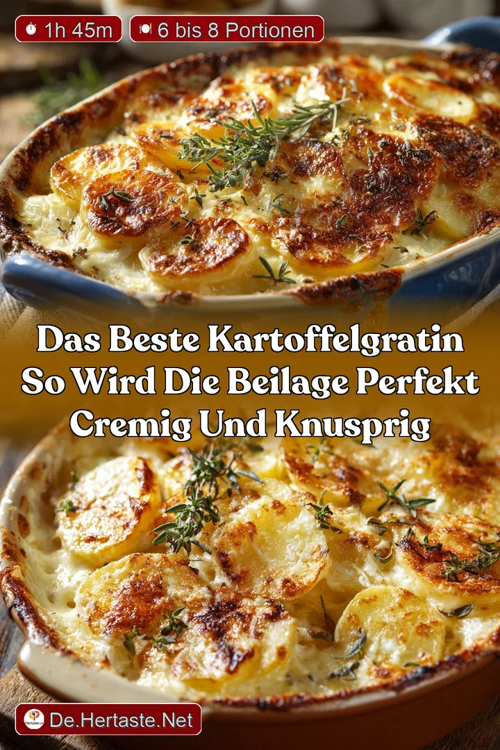 Das beste Kartoffelgratin So wird die Beilage perfekt cremig und knusprig