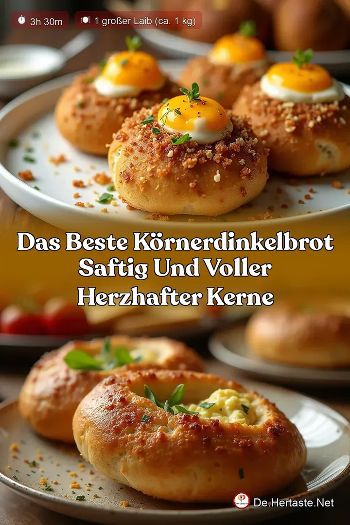 Das beste K&ouml;rnerDinkelbrot Saftig und voller Herzhafter Kerne