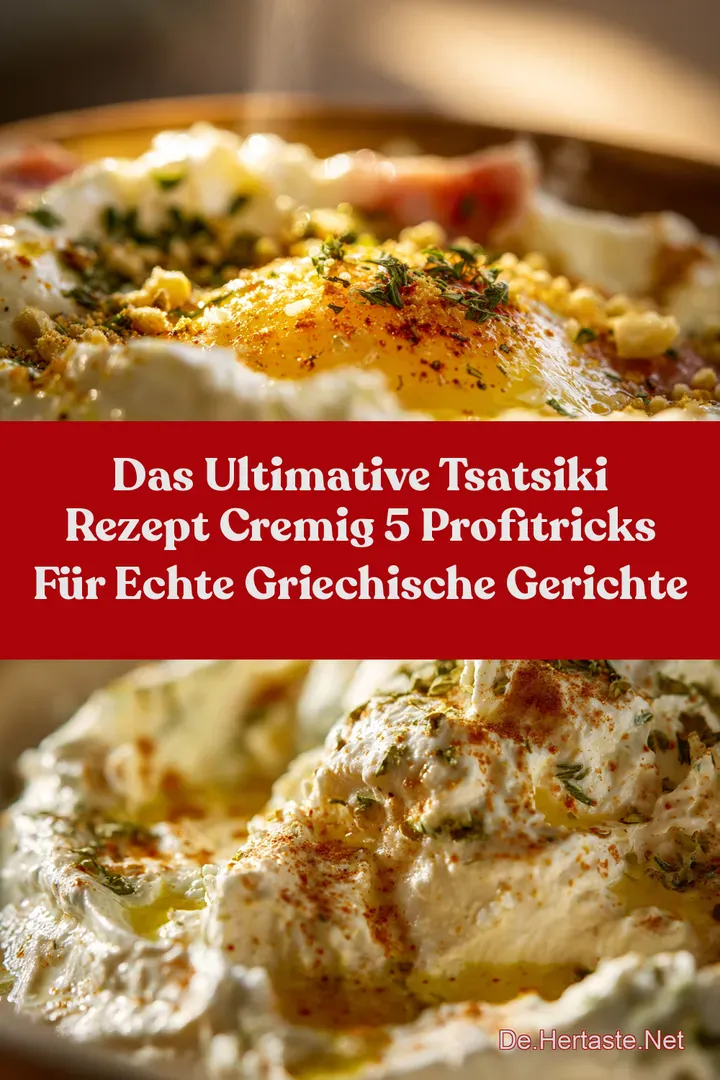 Das Ultimative Tsatsiki Rezept Cremig 5 ProfiTricks f&uuml;r echte Griechische Gerichte