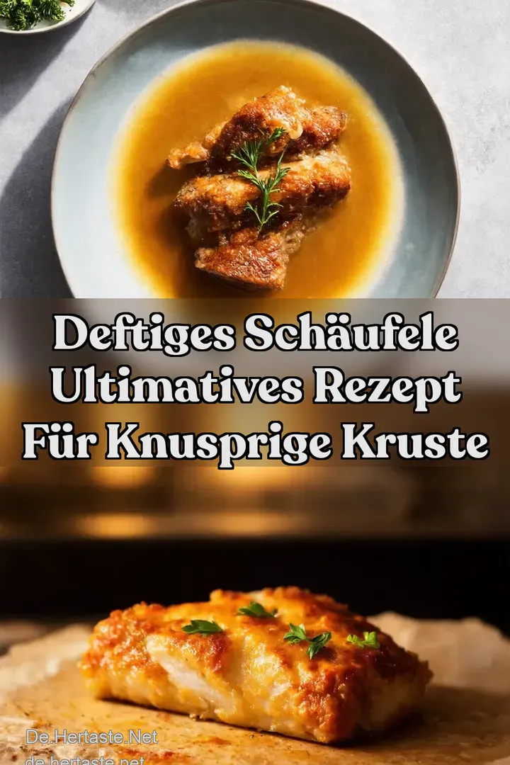 Deftiges Sch&auml;ufele Ultimatives Rezept f&uuml;r Knusprige Kruste