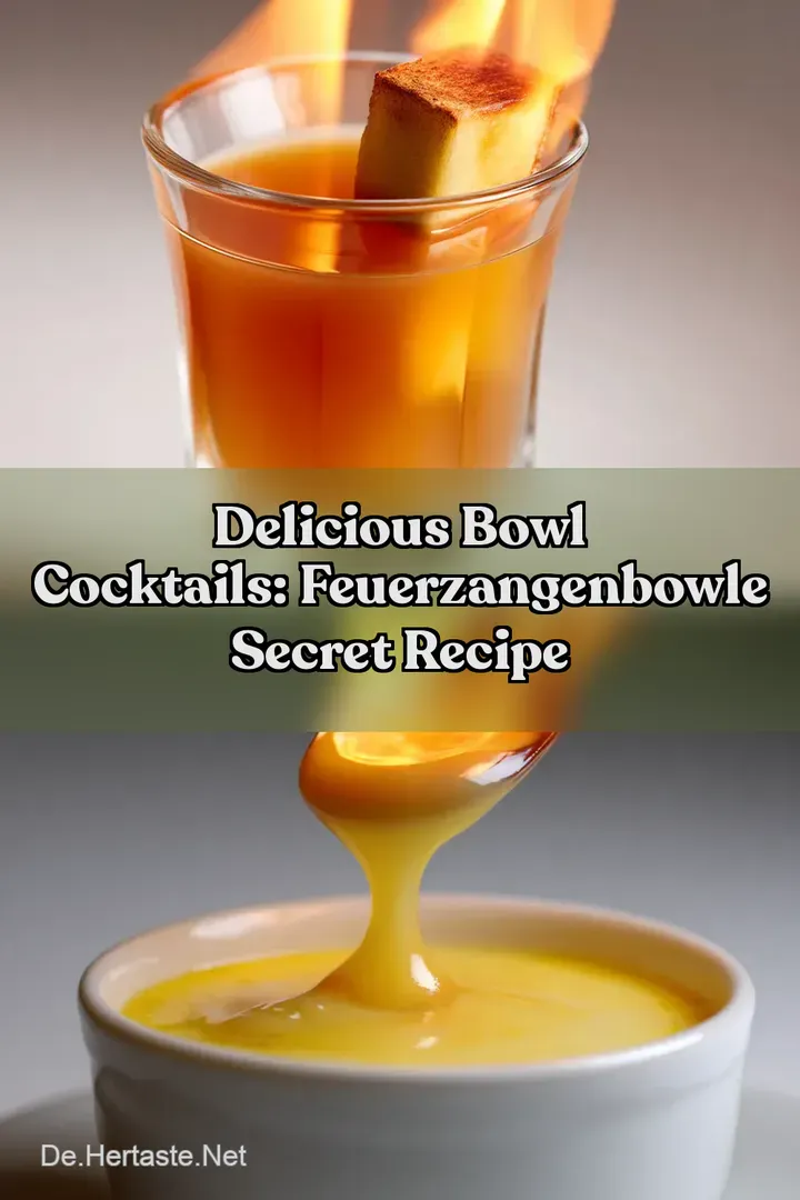 Delicious Bowl Cocktails: Feuerzangenbowle Secret Recipe