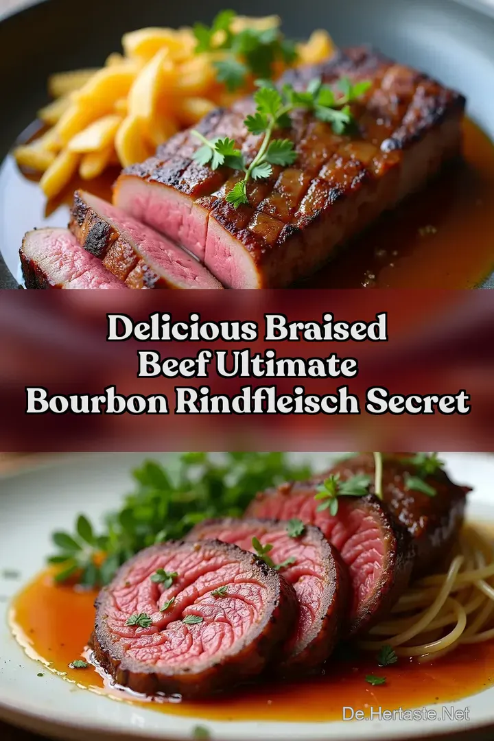 Delicious Braised Beef Ultimate Bourbon Rindfleisch Secret