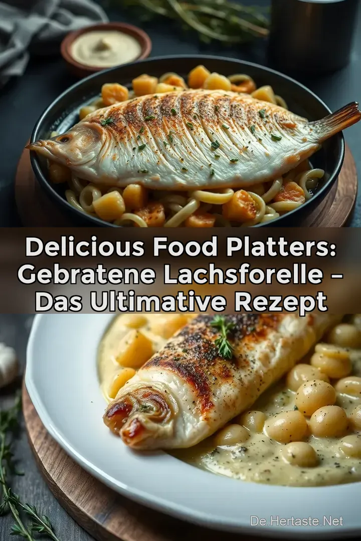 Delicious Food Platters: Gebratene Lachsforelle &ndash; Das ultimative Rezept