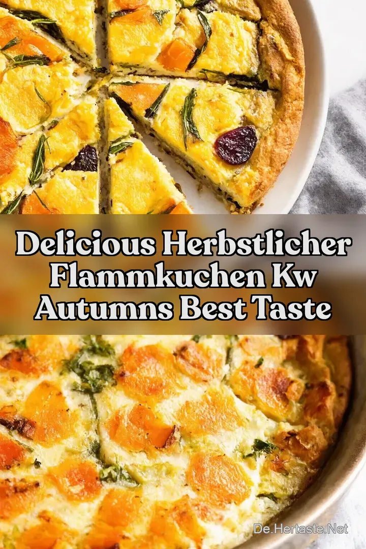 Delicious Herbstlicher Flammkuchen kw Autumns Best Taste