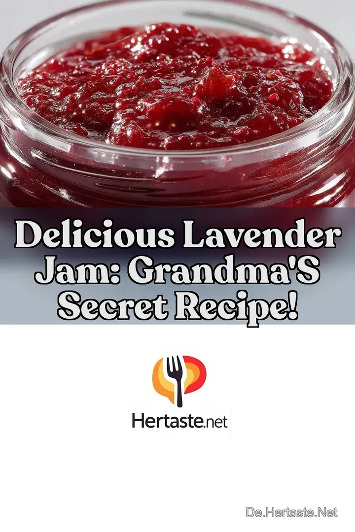 Delicious Lavender Jam: Grandma s Secret Recipe!