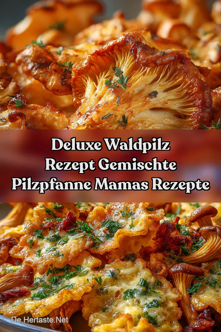 Deluxe Waldpilz Rezept Gemischte Pilzpfanne Mamas Rezepte