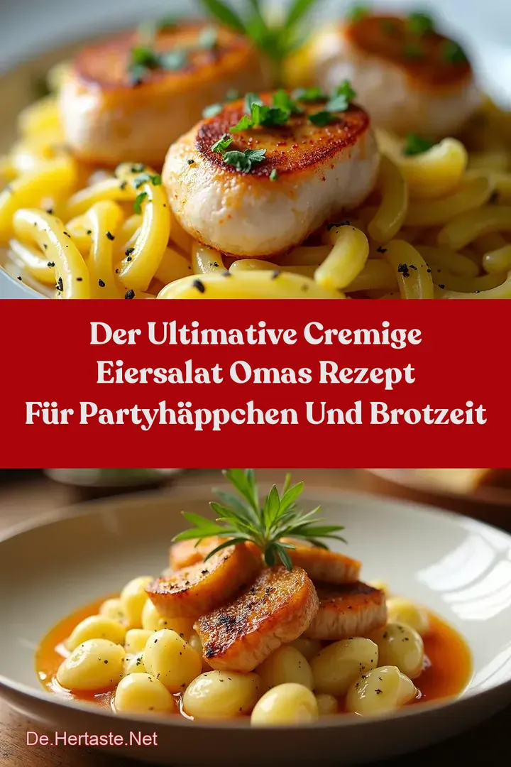 Der Ultimative Cremige Eiersalat Omas Rezept F&uuml;r Partyh&auml;ppchen Und Brotzeit