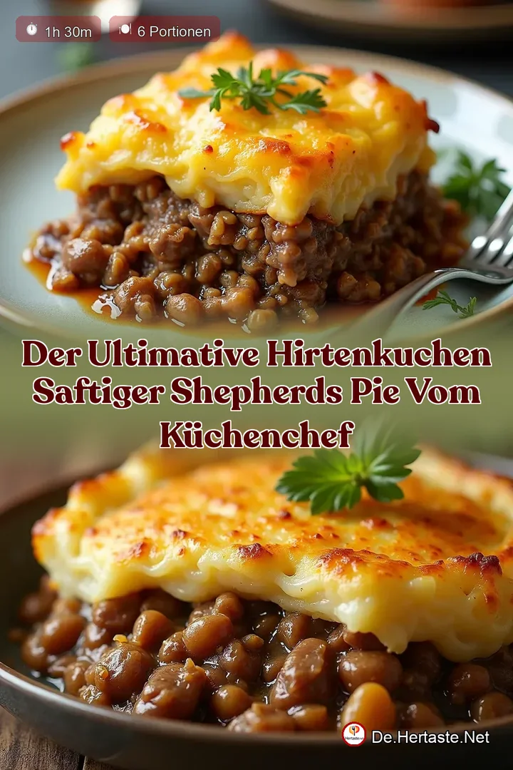 Der ultimative Hirtenkuchen Saftiger Shepherds Pie vom K&uuml;chenchef