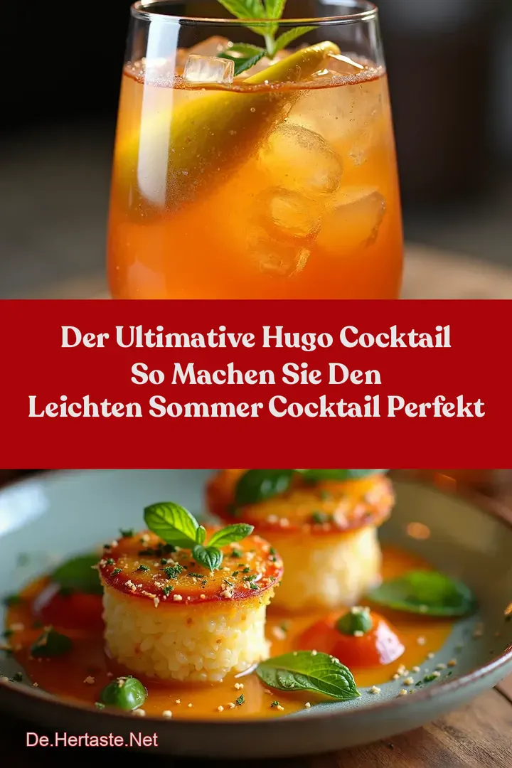 Der Ultimative Hugo Cocktail So Machen Sie Den Leichten Sommer Cocktail Perfekt