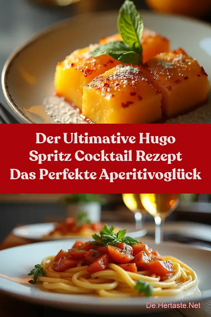 Der Ultimative Hugo Spritz Cocktail Rezept Das perfekte AperitivoGl&uuml;ck