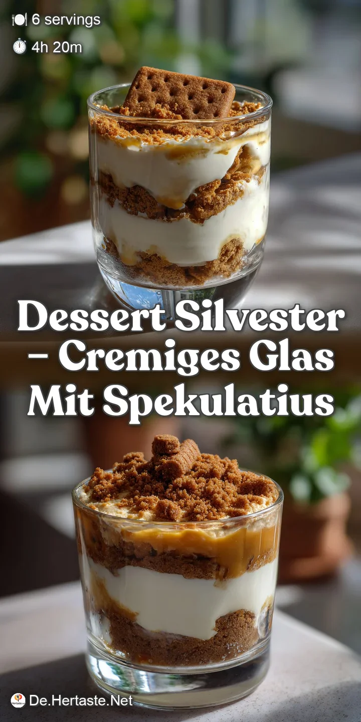 Close-up reveals the glistening fruit, the airy mousse texture, and the warmth of spices, offering an inviting view of the...