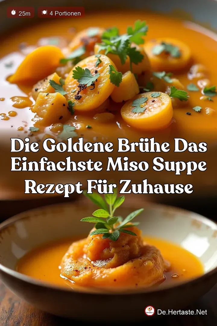 Die Goldene Br&uuml;he Das einfachste Miso Suppe Rezept f&uuml;r Zuhause