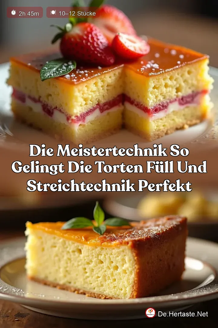 Die Meistertechnik So gelingt die Torten F&uuml;ll und Streichtechnik perfekt