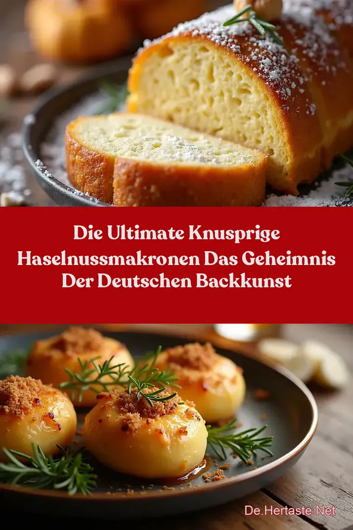 Die Ultimate Knusprige Haselnussmakronen Das Geheimnis der Deutschen Backkunst