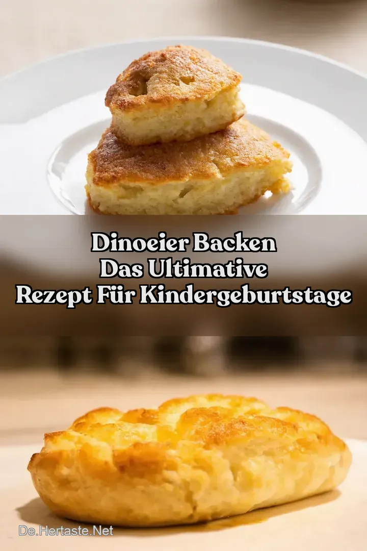 DinoEier Backen Das ultimative Rezept f&uuml;r Kindergeburtstage