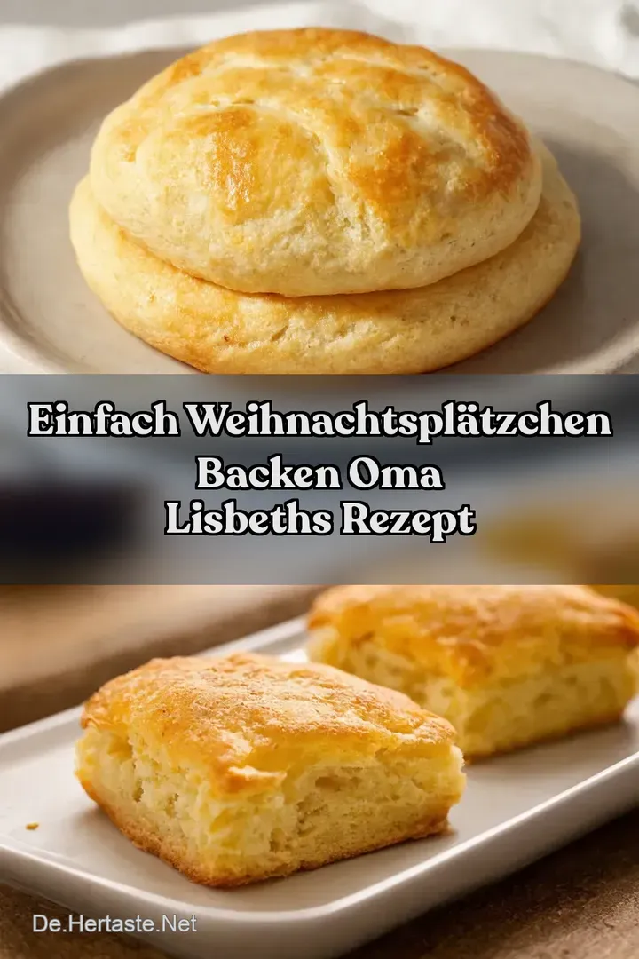Einfach Weihnachtspl&auml;tzchen Backen Oma Lisbeths Rezept