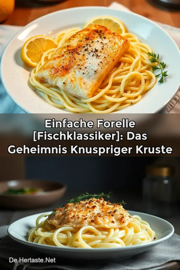 Einfache Forelle [Fischklassiker]: Das Geheimnis Knuspriger Kruste