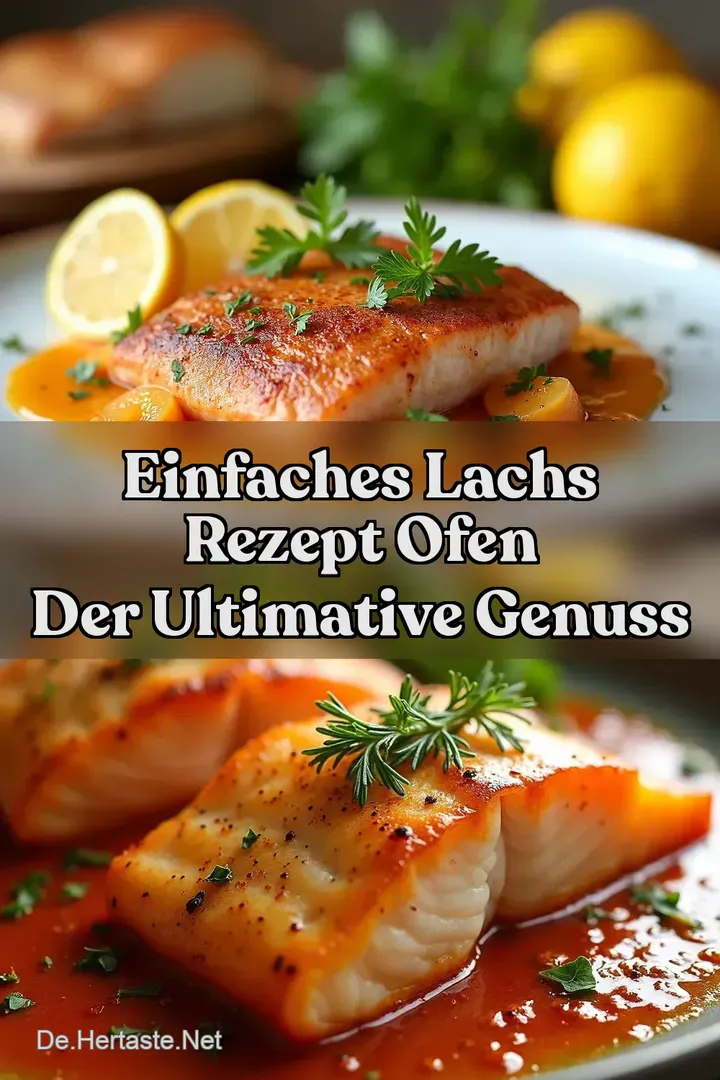 Einfaches Lachs Rezept Ofen Der ultimative Genuss