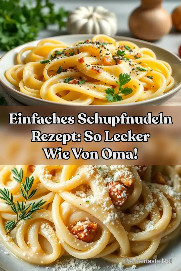 Einfaches Schupfnudeln Rezept: So lecker wie von Oma!