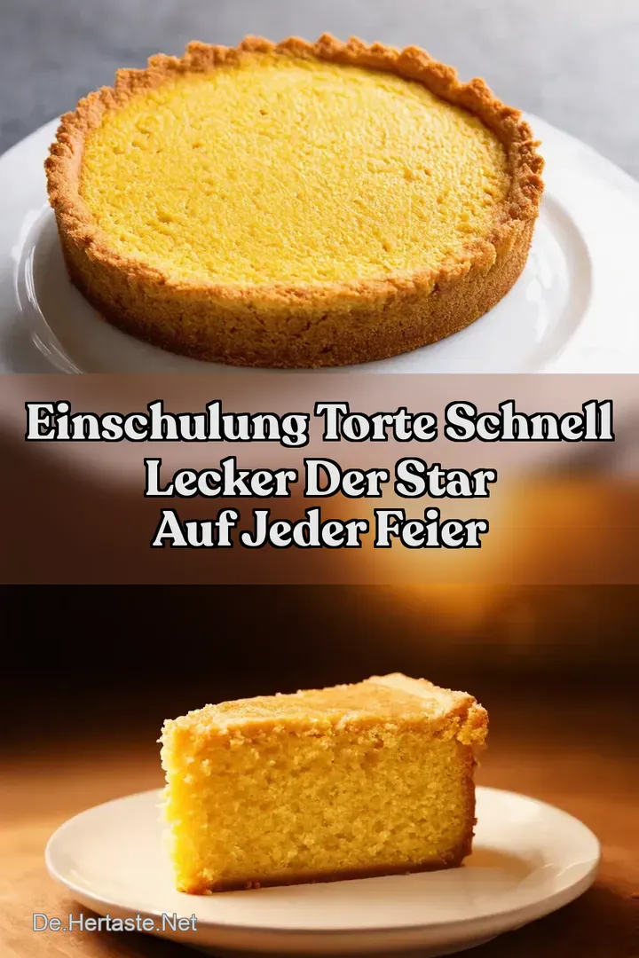 Einschulung Torte Schnell Lecker Der Star auf jeder Feier