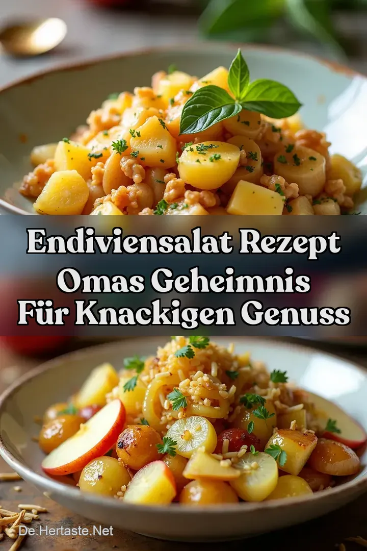 Endiviensalat Rezept Omas Geheimnis f&uuml;r Knackigen Genuss