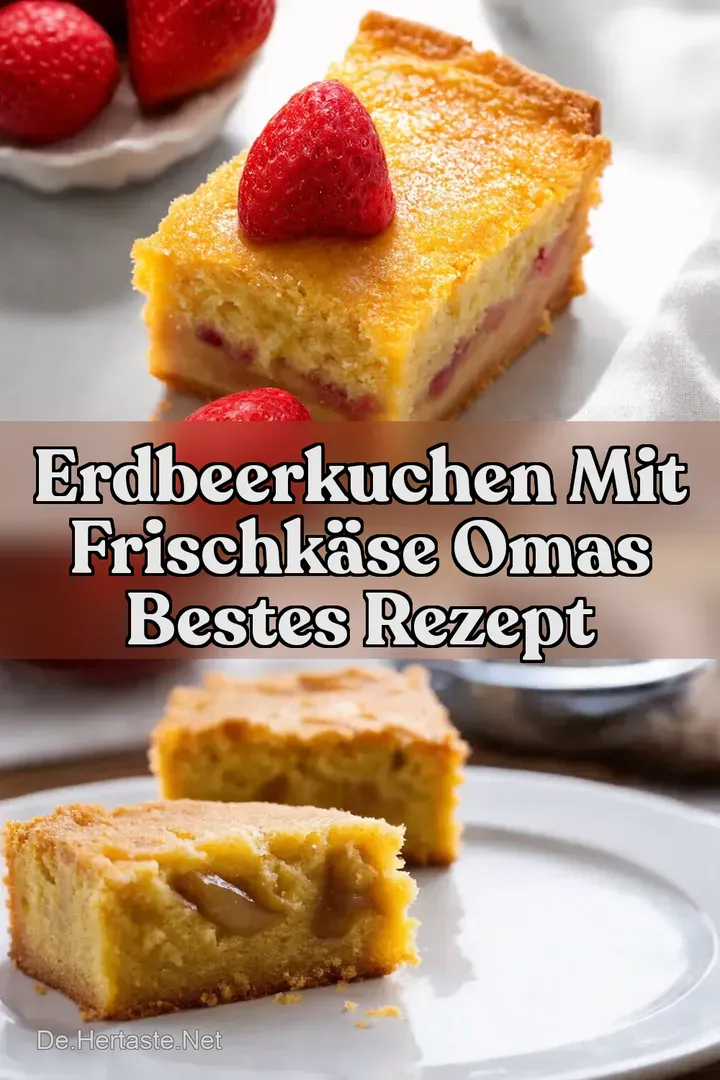 Erdbeerkuchen Mit Frischk&auml;se Omas Bestes Rezept