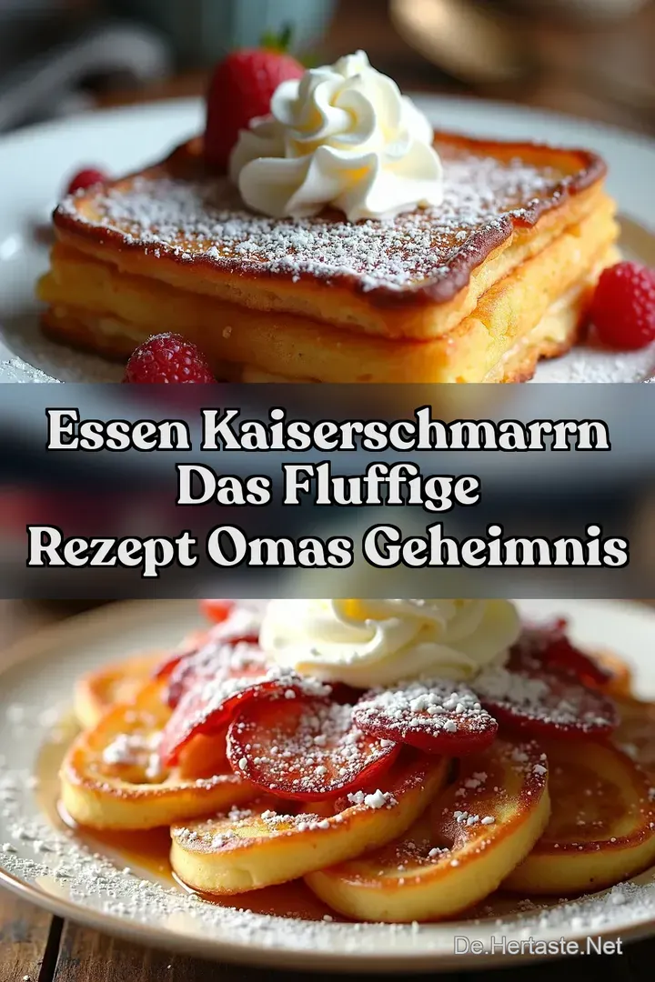 Essen Kaiserschmarrn das fluffige Rezept Omas Geheimnis