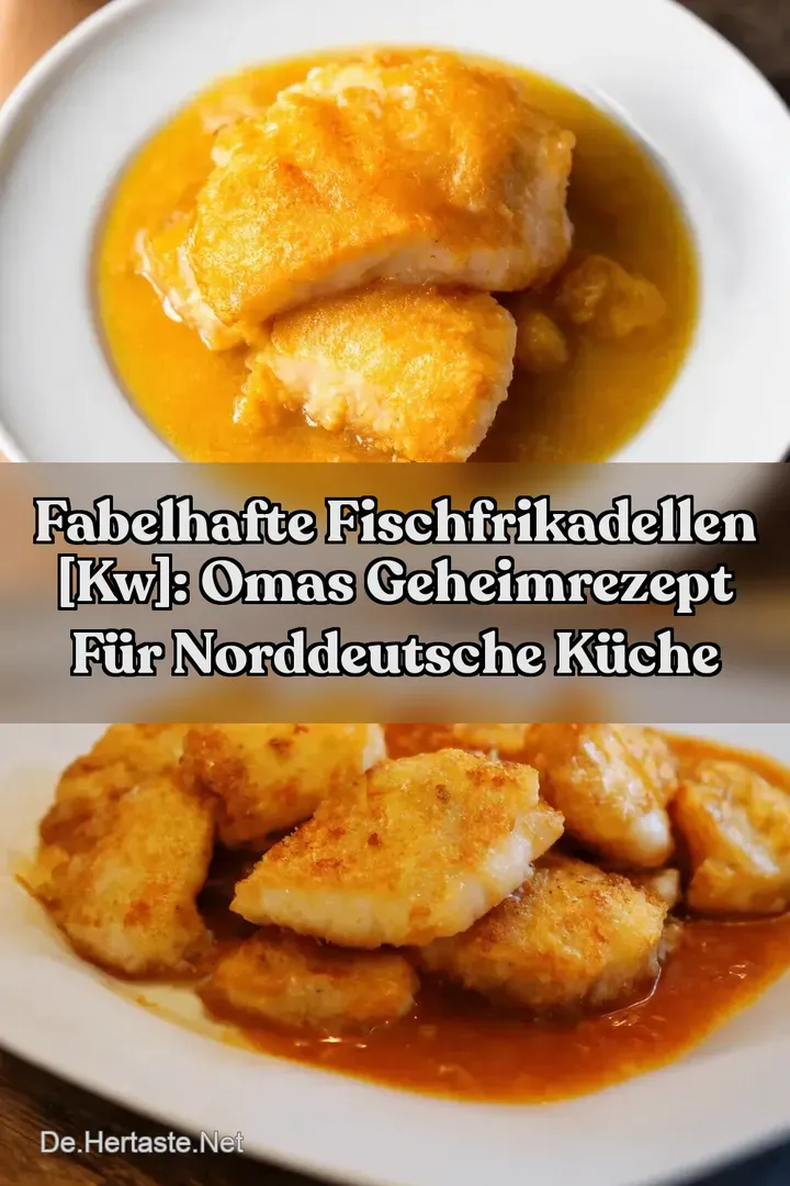 Fabelhafte Fischfrikadellen [kw]: Omas Geheimrezept f&uuml;r Norddeutsche K&uuml;che