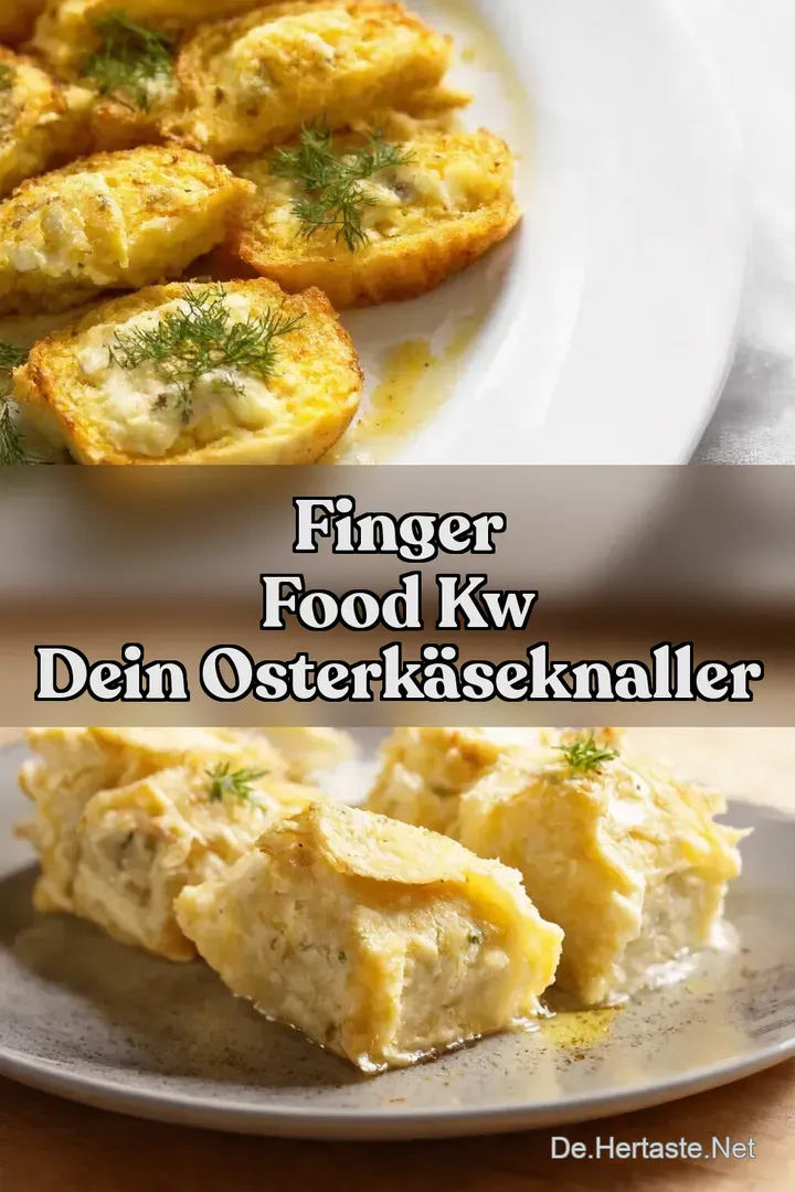 Finger Food kw Dein OsterK&auml;seKnaller