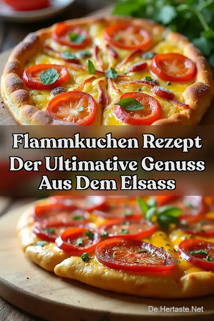 Flammkuchen Rezept Der ultimative Genuss aus dem Elsass