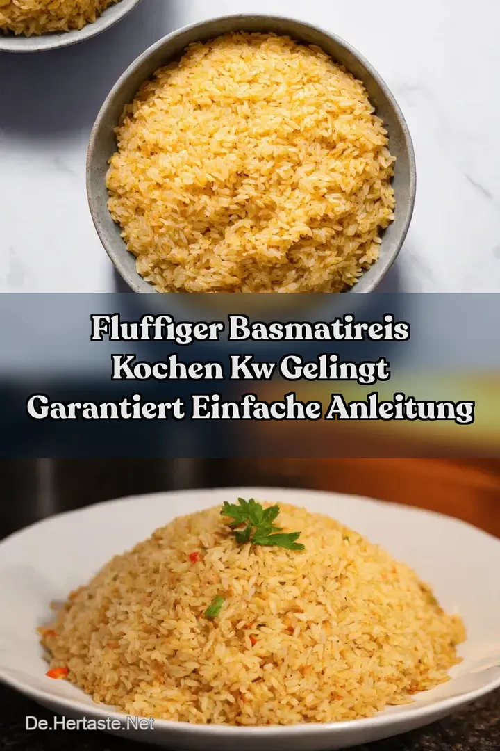 Fluffiger Basmatireis kochen kw Gelingt garantiert Einfache Anleitung