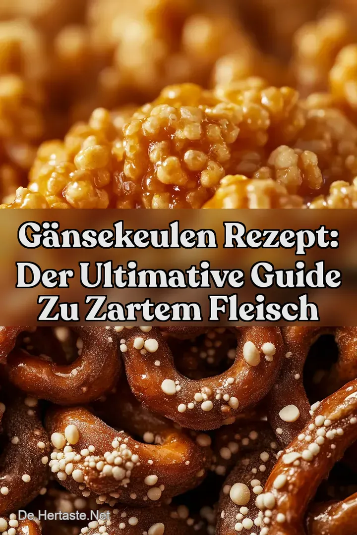 G&auml;nsekeulen Rezept: Der Ultimative Guide zu Zartem Fleisch
