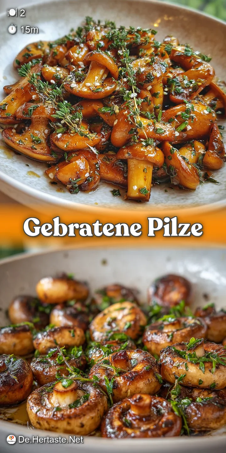 Close-up of tender mushrooms and fragrant herbs simmering in a rich, creamy sauce. Hints of garlic and warm spices entice ...