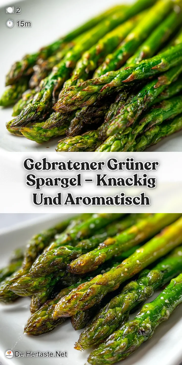 Close-up of charred, tender asparagus tips, glistening with olive oil, promising a burst of fresh, savory flavor in every ...