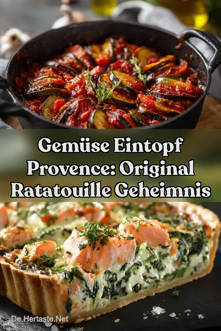 Gem&uuml;se Eintopf Provence: Original Ratatouille Geheimnis