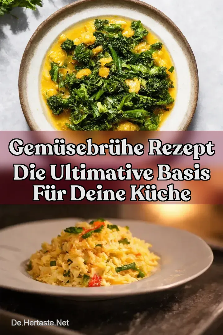Gem&uuml;sebr&uuml;he Rezept Die ultimative Basis f&uuml;r deine K&uuml;che