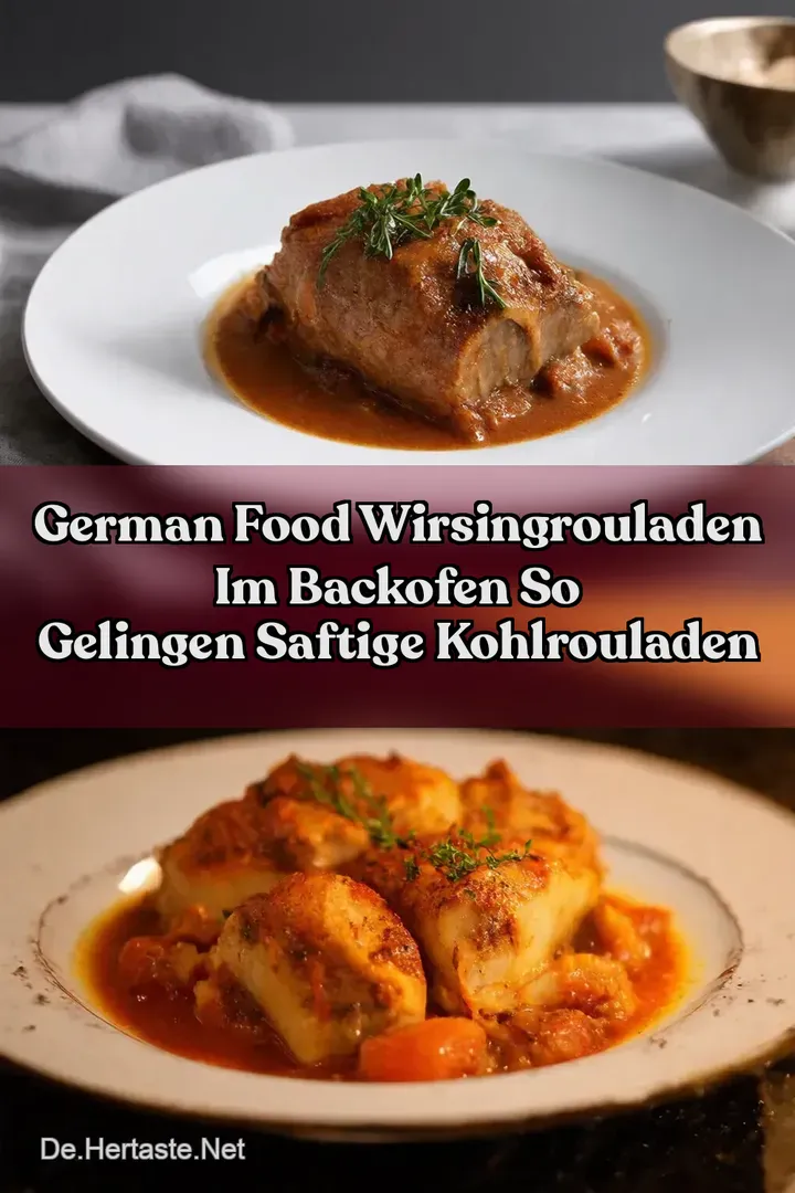 German Food wirsingrouladen im backofen So gelingen saftige Kohlrouladen