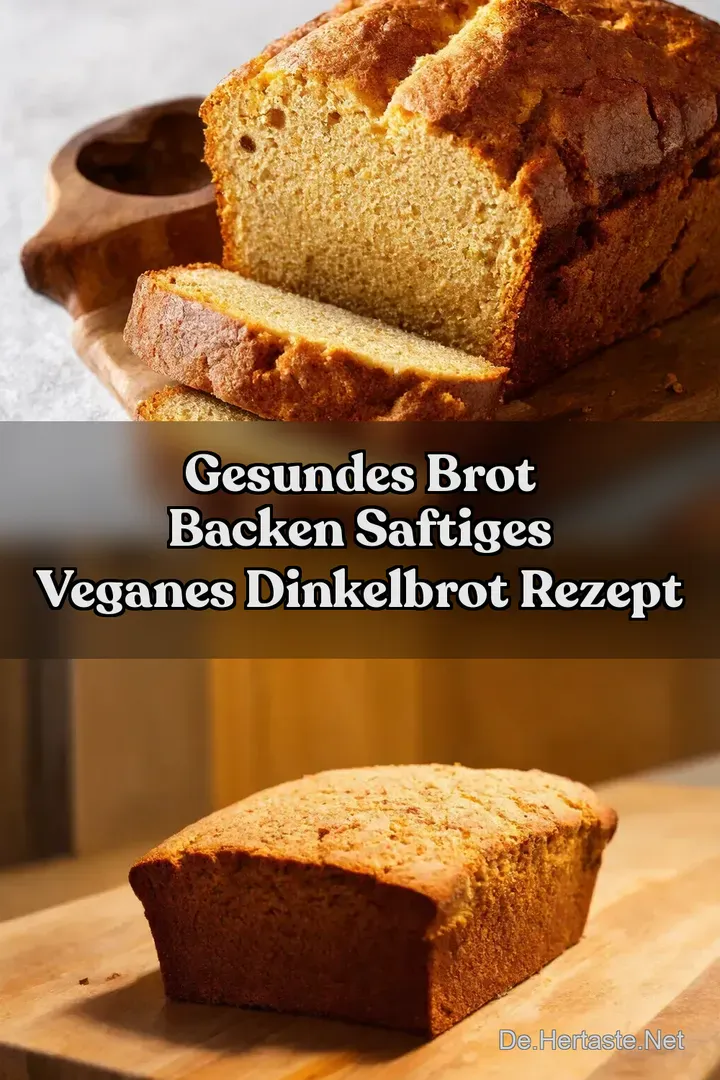Gesundes Brot Backen Saftiges Veganes Dinkelbrot Rezept