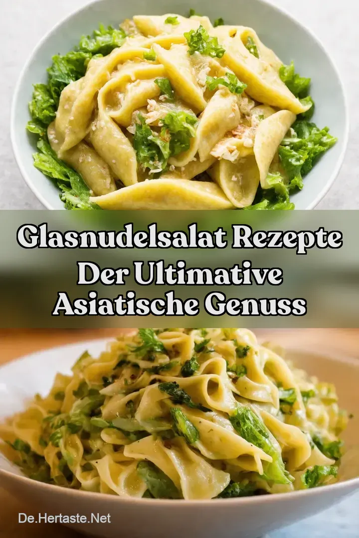 Glasnudelsalat Rezepte Der ultimative asiatische Genuss