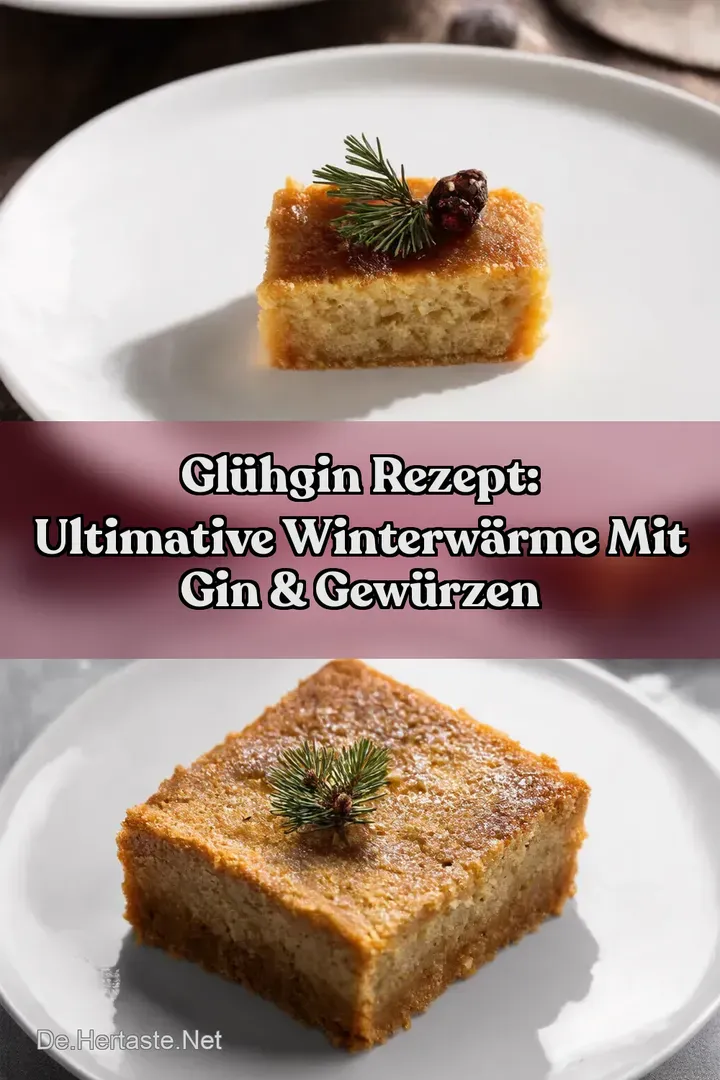 Gl&uuml;hgin Rezept: Ultimative Winterw&auml;rme mit Gin & Gew&uuml;rzen