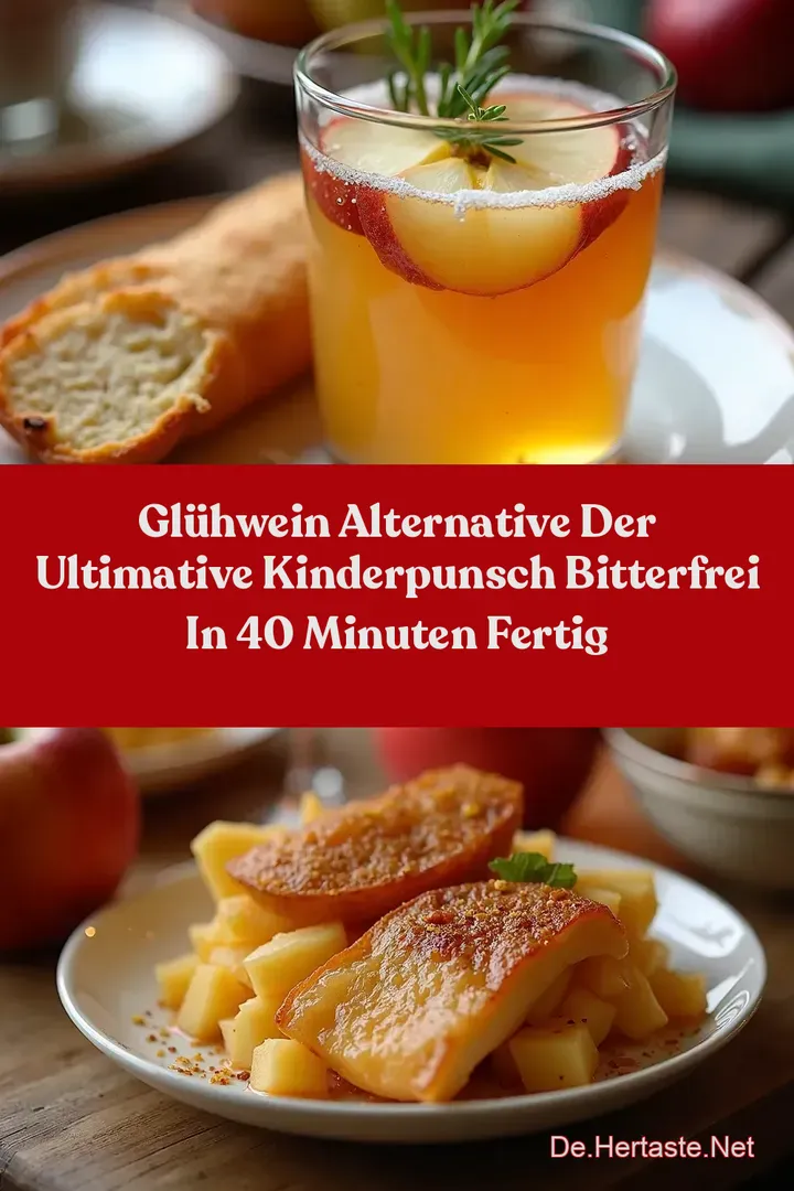 Gl&uuml;hwein Alternative Der Ultimative Kinderpunsch Bitterfrei in 40 Minuten Fertig