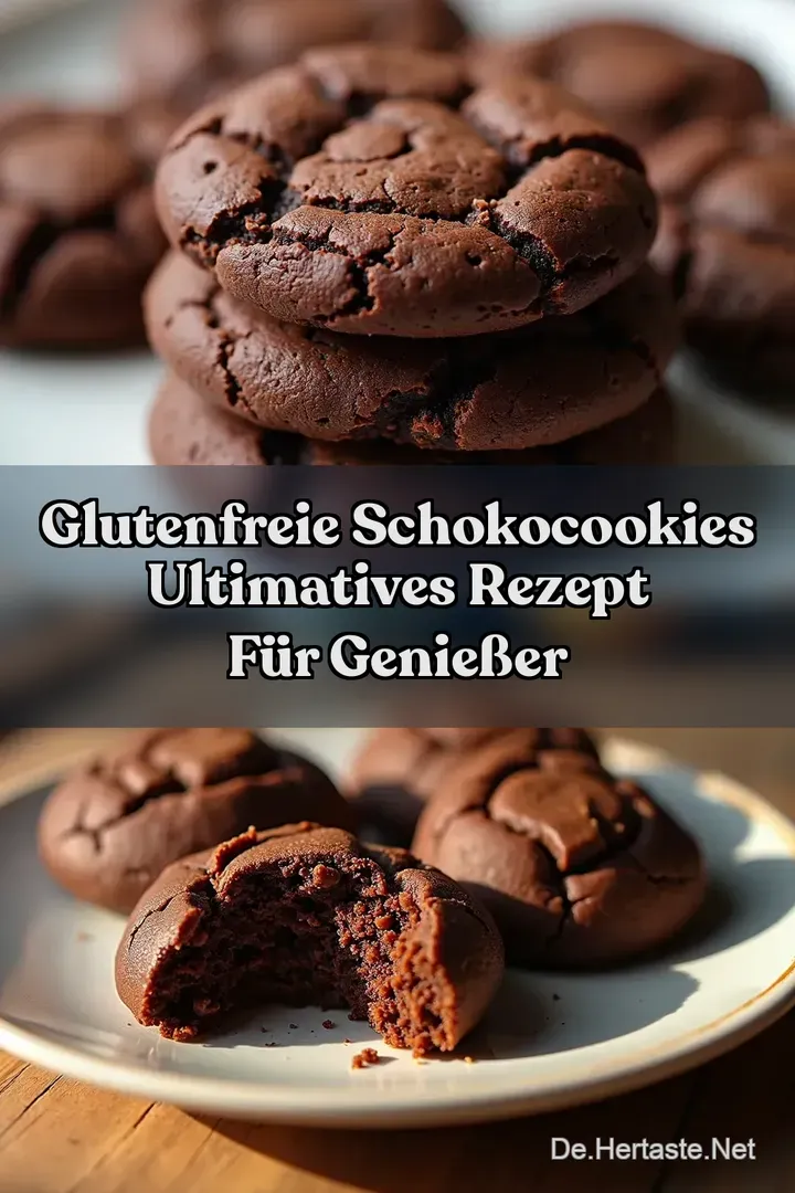 Glutenfreie SchokoCookies Ultimatives Rezept f&uuml;r Genie&szlig;er