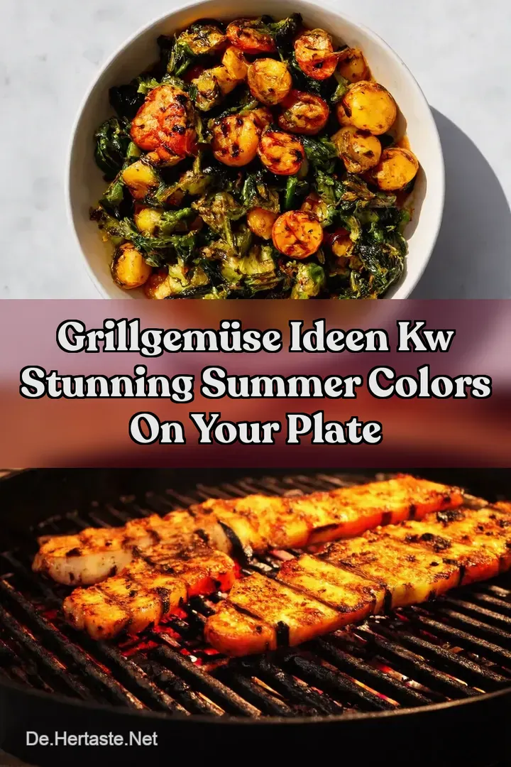 Grillgem&uuml;se Ideen kw Stunning Summer Colors On Your Plate